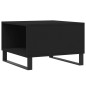 vidaXL Mesa de centro madera contrachapada negro 55x55x36,5 cm vidaXL Mesa de centro madera contrachapada negro 55x55x36,5 cm