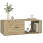 vidaXL Mesa de centro madera contrachapada roble Sonoma 100x50,5x35 cm vidaXL Mesa de centro madera contrachapada roble Sonoma 100x50,5x35 cm
