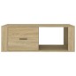 vidaXL Mesa de centro madera contrachapada roble Sonoma 100x50,5x35 cm vidaXL Mesa de centro madera contrachapada roble Sonoma 100x50,5x35 cm