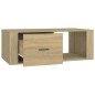 vidaXL Mesa de centro madera contrachapada roble Sonoma 100x50,5x35 cm vidaXL Mesa de centro madera contrachapada roble Sonoma 100x50,5x35 cm