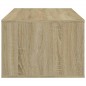 vidaXL Mesa de centro madera contrachapada roble Sonoma 100x50,5x35 cm vidaXL Mesa de centro madera contrachapada roble Sonoma 100x50,5x35 cm