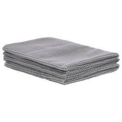 vidaXL Alfombra para tienda de campaña gris claro 250x550 cm