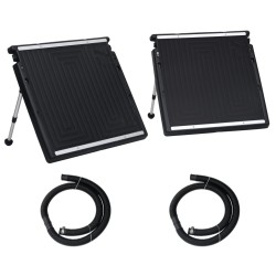 vidaXL Panel calefactor solar doble para piscina 150x75 cm