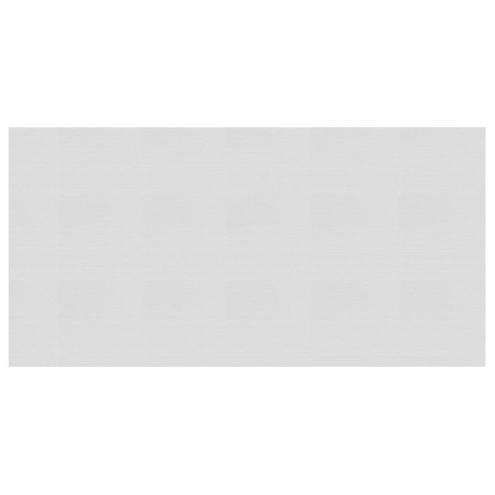 vidaXL Cubierta solar de piscina de PE flotante gris 400x200 cm