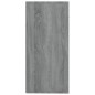 vidaXL Aparador de madera contrachapada gris Sonoma 88x30x65 cm vidaXL Aparador de madera contrachapada gris Sonoma 88x30x65 cm