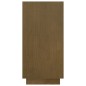 vidaXL Estantería de madera maciza de pino marrón miel 80x35x71 cm vidaXL Estantería de madera maciza de pino marrón miel 80x35x71 cm