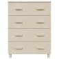 vidaXL Aparador HAMAR madera pino maciza marrón miel 79x40x103,5 cm vidaXL Aparador HAMAR madera pino maciza marrón miel 79x40x103,5 cm