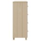 vidaXL Aparador HAMAR madera pino maciza marrón miel 79x40x103,5 cm vidaXL Aparador HAMAR madera pino maciza marrón miel 79x40x103,5 cm