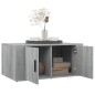 vidaXL Mesa de centro madera contrachapada gris Sonoma 80x50x36 cm vidaXL Mesa de centro madera contrachapada gris Sonoma 80x50x36 cm