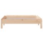 vidaXL Cama apilable de madera pino maciza 80x200 cm