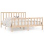 vidaXL Estructura de cama madera maciza 180x200 cm vidaXL Estructura de cama madera maciza 180x200 cm