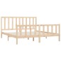 vidaXL Estructura de cama madera maciza 180x200 cm vidaXL Estructura de cama madera maciza 180x200 cm