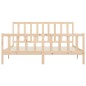 vidaXL Estructura de cama madera maciza 180x200 cm vidaXL Estructura de cama madera maciza 180x200 cm