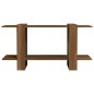 vidaXL Estantería madera contrachapada roble marrón 100x30x51cm