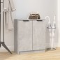vidaXL Mueble zapatero madera contrachapada gris hormigón 59x35x70 cm vidaXL Mueble zapatero madera contrachapada gris hormigón 59x35x70 cm