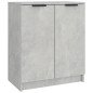 vidaXL Mueble zapatero madera contrachapada gris hormigón 59x35x70 cm vidaXL Mueble zapatero madera contrachapada gris hormigón 59x35x70 cm