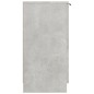vidaXL Mueble zapatero madera contrachapada gris hormigón 59x35x70 cm vidaXL Mueble zapatero madera contrachapada gris hormigón 59x35x70 cm