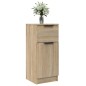 vidaXL Aparadores 2 uds madera contrachapada roble Sonoma 30x30x70 cm vidaXL Aparadores 2 uds madera contrachapada roble Sonoma 30x30x70 cm
