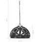 vidaXL Lámpara de techo industrial diseño de rueda dentada 45 cm E27 vidaXL Lámpara de techo industrial diseño de rueda dentada 45 cm E27