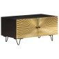 vidaXL Mesa de centro de madera maciza de mango 90x50x45cm vidaXL Mesa de centro de madera maciza de mango 90x50x45cm