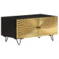 vidaXL Mesa de centro de madera maciza de mango 90x50x45cm vidaXL Mesa de centro de madera maciza de mango 90x50x45cm
