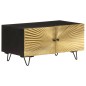 vidaXL Mesa de centro de madera maciza de mango 90x50x45cm vidaXL Mesa de centro de madera maciza de mango 90x50x45cm