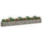 vidaXL Arriate de gaviones de hierro galvanizado 540x50x50 cm vidaXL Arriate de gaviones de hierro galvanizado 540x50x50 cm