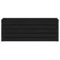vidaXL Caja de almacenaje madera maciza de pino negro 89x36,5x33 cm vidaXL Caja de almacenaje madera maciza de pino negro 89x36,5x33 cm