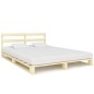 vidaXL Estructura de cama de palés madera maciza de pino 160x200 cm