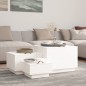 vidaXL Cajas de almacenaje con tapa 3 pzas madera maciza pino blanca