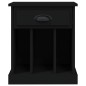 vidaXL Mesita de noche negro 43x36x50 cm vidaXL Mesita de noche negro 43x36x50 cm