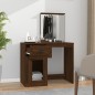 vidaXL Tocador espejo madera contrachapada roble marrón 90x50x132,5 cm vidaXL Tocador espejo madera contrachapada roble marrón 90x50x132,5 cm