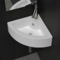 vidaXL Lavabo con rebosadero blanco 45x32x12,5 cm vidaXL Lavabo con rebosadero blanco 45x32x12,5 cm