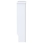 vidaXL Cubierta para radiador MDF blanco 205 cm vidaXL Cubierta para radiador MDF blanco 205 cm