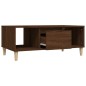 vidaXL Mesa de centro madera contrachapada marrón roble 90x50x36,5 cm vidaXL Mesa de centro madera contrachapada marrón roble 90x50x36,5 cm