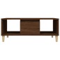 vidaXL Mesa de centro madera contrachapada marrón roble 90x50x36,5 cm vidaXL Mesa de centro madera contrachapada marrón roble 90x50x36,5 cm