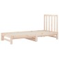 vidaXL Sofá cama extraíble madera maciza de pino 2x(90x200) cm vidaXL Sofá cama extraíble madera maciza de pino 2x(90x200) cm