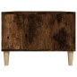vidaXL Mesa de centro madera contrachapada roble ahumado 90x50x36,5 cm vidaXL Mesa de centro madera contrachapada roble ahumado 90x50x36,5 cm