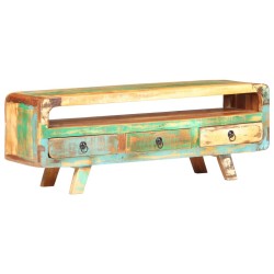 vidaXL Mueble para TV de madera maciza reciclada 117x30x41 cm