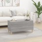 vidaXL Mesa de centro madera contrachapada gris Sonoma 90x44,5x45 cm vidaXL Mesa de centro madera contrachapada gris Sonoma 90x44,5x45 cm