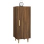 vidaXL Aparador madera contrachapada marrón roble 34,5x34x90 cm vidaXL Aparador madera contrachapada marrón roble 34,5x34x90 cm