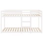 vidaXL Litera de madera maciza de pino 90x200 cm vidaXL Litera de madera maciza de pino 90x200 cm