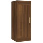 vidaXL Armario de pared madera contrachapada marrón roble 35x34x90 cm vidaXL Armario de pared madera contrachapada marrón roble 35x34x90 cm