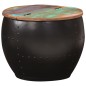 vidaXL Mesa de centro de madera maciza reciclada 53x43 cm vidaXL Mesa de centro de madera maciza reciclada 53x43 cm