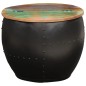vidaXL Mesa de centro de madera maciza reciclada 53x43 cm vidaXL Mesa de centro de madera maciza reciclada 53x43 cm