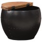 vidaXL Mesa de centro de madera maciza reciclada 53x43 cm vidaXL Mesa de centro de madera maciza reciclada 53x43 cm