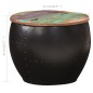 vidaXL Mesa de centro de madera maciza reciclada 53x43 cm vidaXL Mesa de centro de madera maciza reciclada 53x43 cm