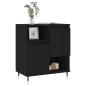 vidaXL Aparador de madera contrachapada negro 60x35x70 cm vidaXL Aparador de madera contrachapada negro 60x35x70 cm