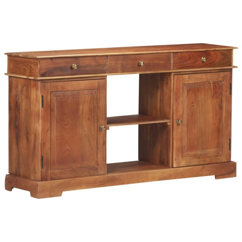 vidaXL Aparador de madera maciza de acacia 135x35x75 cm vidaXL Aparador de madera maciza de acacia 135x35x75 cm