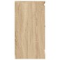 vidaXL Aparador de madera contrachapada roble Sonoma 70x35,5x67,5 cm vidaXL Aparador de madera contrachapada roble Sonoma 70x35,5x67,5 cm